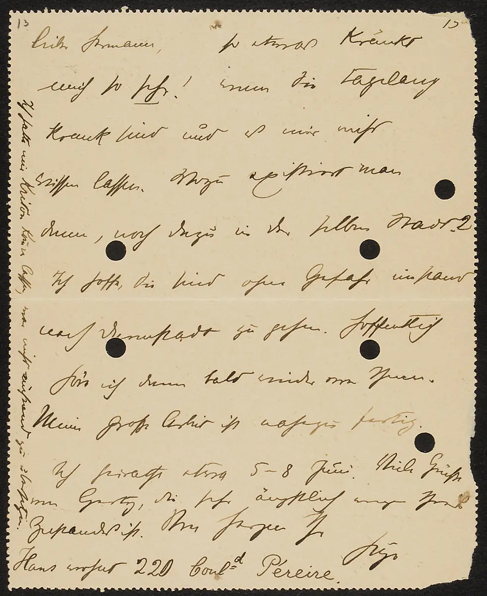Kartenbrief