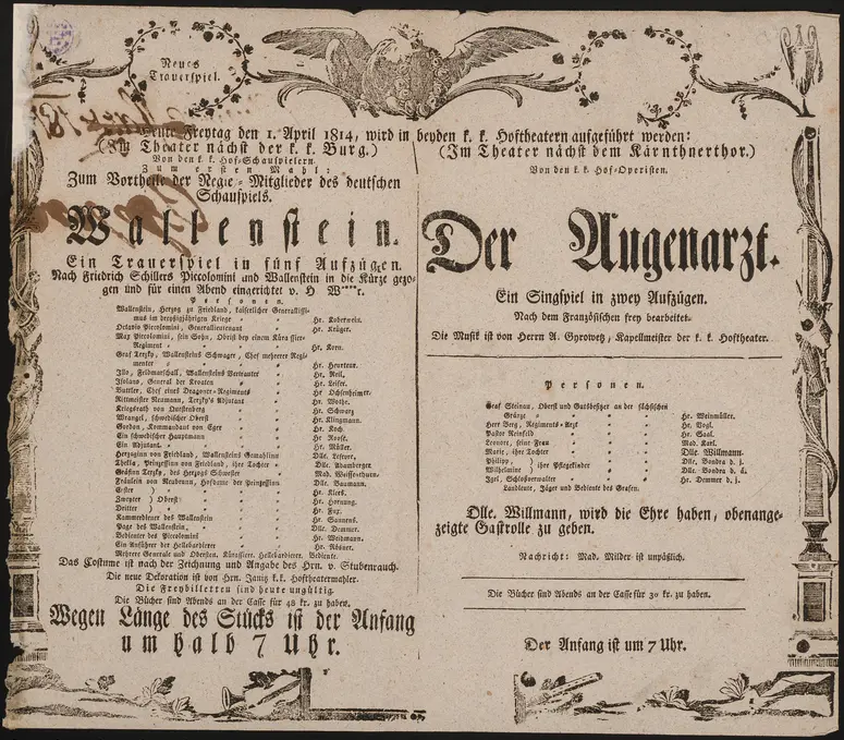 Wallenstein, Der Augenarzt