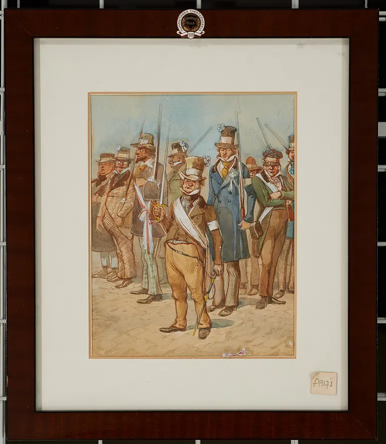 Johann Nestroy und Wenzel Scholz