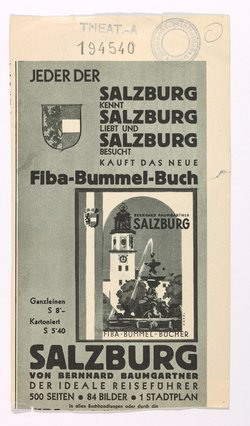 Attila Hörbiger, Verweis auf Stücktitel: Jedermann