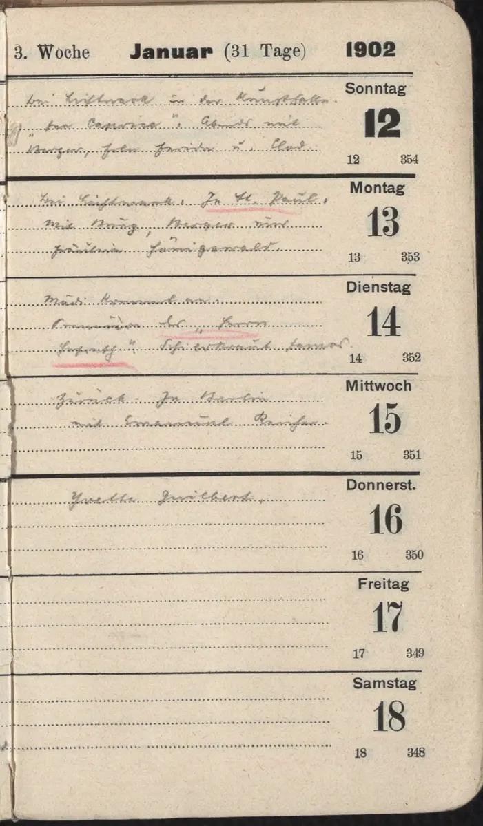 Aufzeichnung