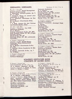 Salzburger Festspiele 1964, Titel in Vorlageform: Salzburgo Festival 1964, Verweis auf Stücktitel: Cosi fan tutte, Verweis auf Stücktitel: Figaros Hochzeit, Verweis auf Stücktitel: Lucio Silla, Verweis auf Stücktitel: Die Zauberflöte, Verweis auf Stücktitel: Ariadne auf Naxos, Verweis auf Stücktitel: Elektra, Verweis auf Stücktitel: Der Rosenkavalier, Verweis auf Stücktitel: Macbeth, Verweis auf Stücktitel: Jedermann, Verweis auf Stücktitel: Faust, Verweis auf Stücktitel: Die lustigen Weiber von Windsor