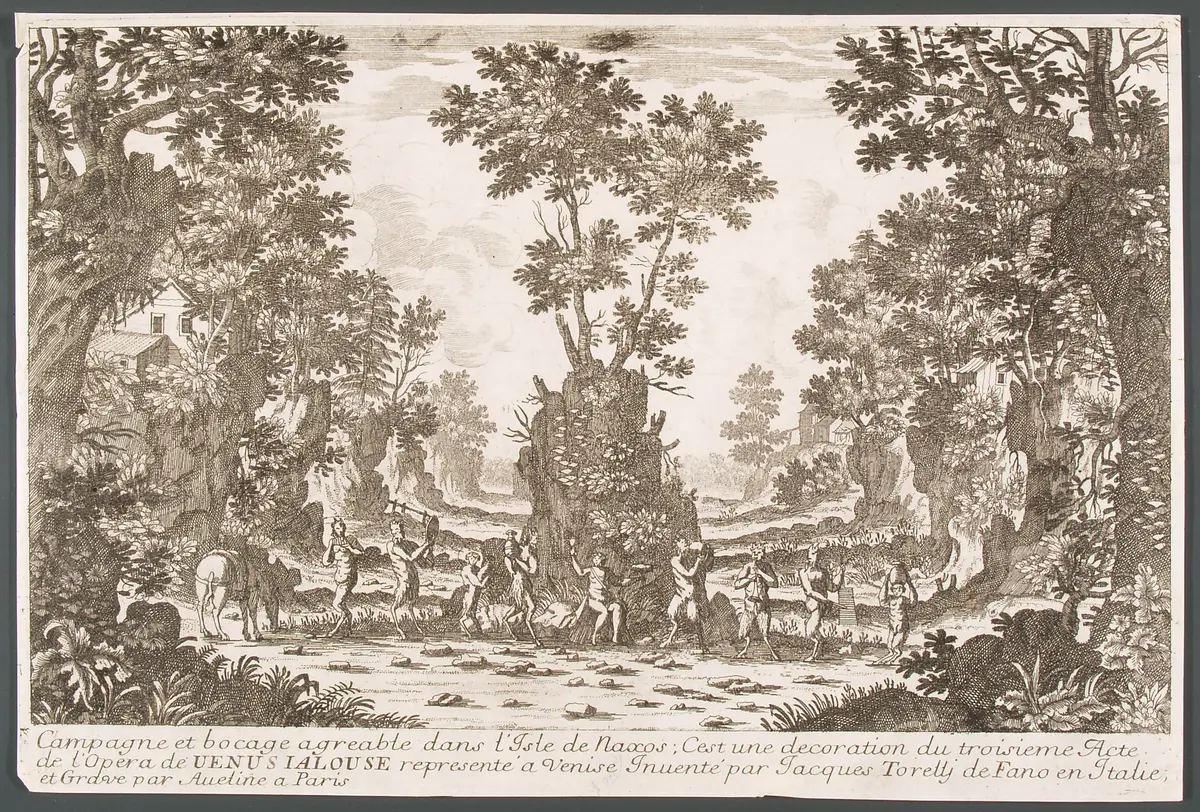 Venere gelosa, Titel in Vorlageform: Venus jalouse