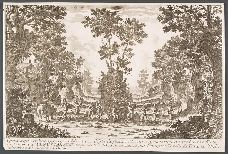 Venere gelosa, Titel in Vorlageform: Venus jalouse
