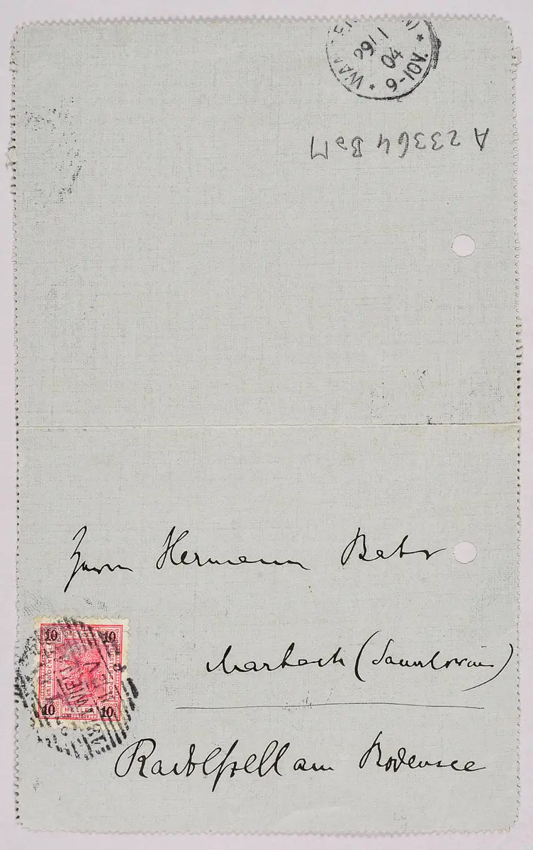 Kartenbrief