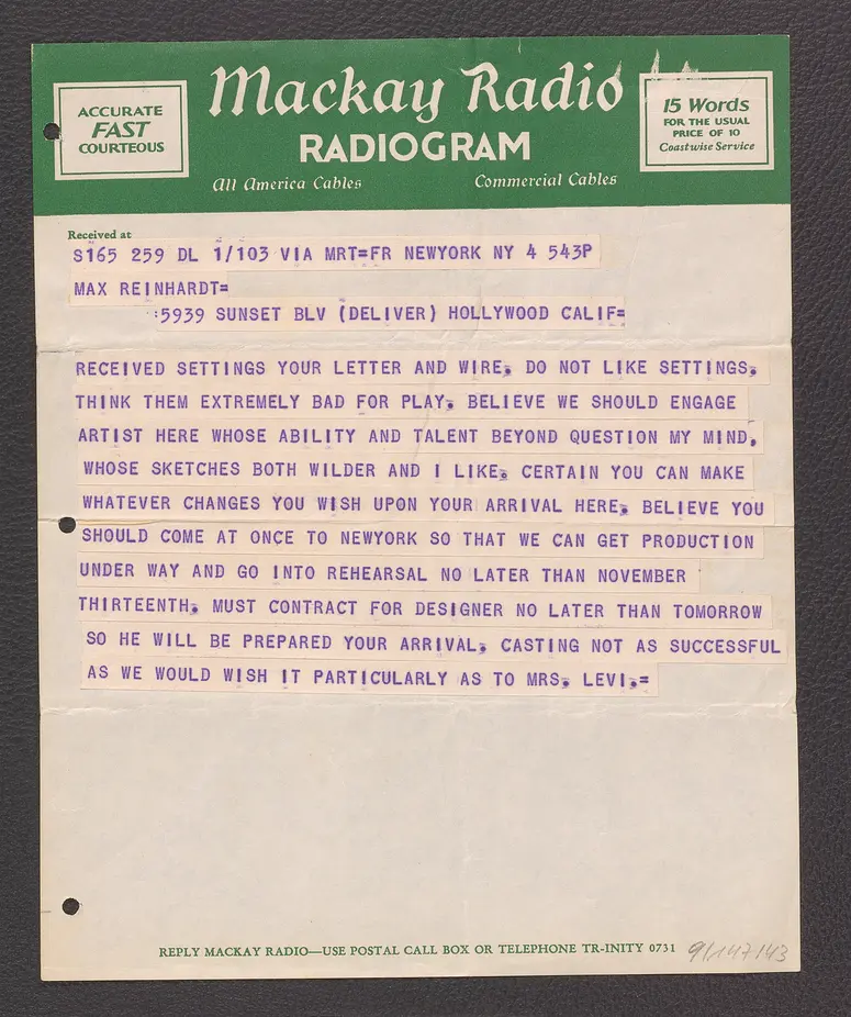 Telegramm