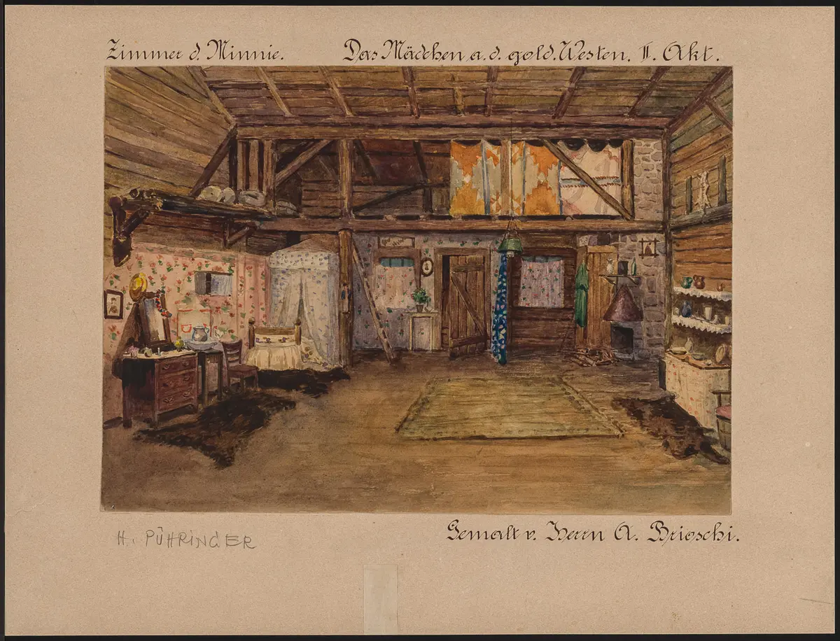 Das Mädchen aus dem goldenen Westen, Originaltitel: La fanciulla del West