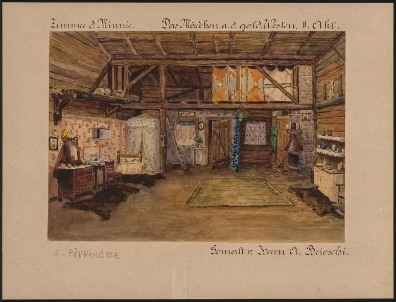 Das Mädchen aus dem goldenen Westen, Originaltitel: La fanciulla del West