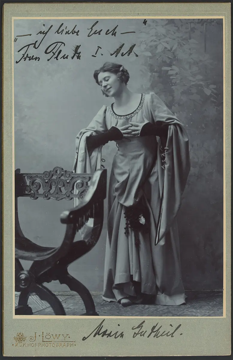Marie Gutheil-Schoder, Verweis auf Stücktitel: Die lustigen Weiber von Windsor