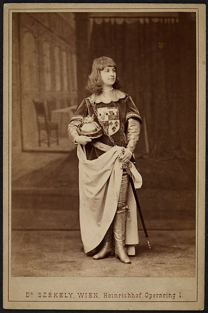 Fanny Walbeck, Verweis auf Stücktitel: König Heinrich IV.