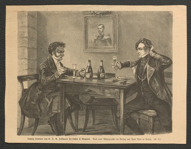 E.T.A. Hoffmann und Ludwig Devrient