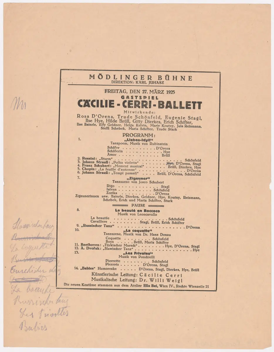 Cäcilie-Cerri-Ballett