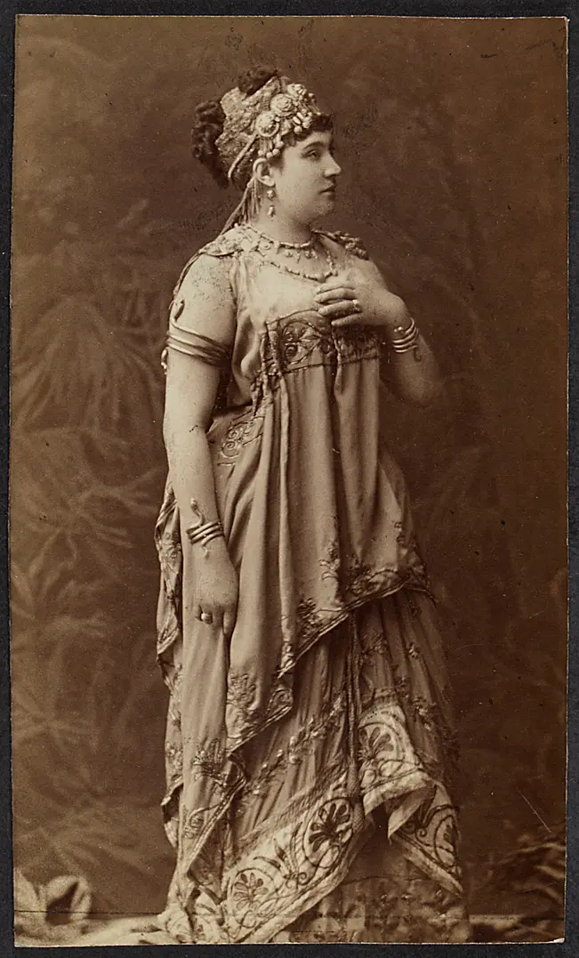 Amalie Materna, Verweis auf Stücktitel: Judith