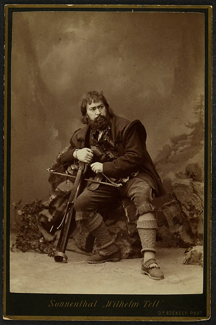 Adolf von Sonnenthal, Verweis auf Stücktitel: Wilhelm Tell