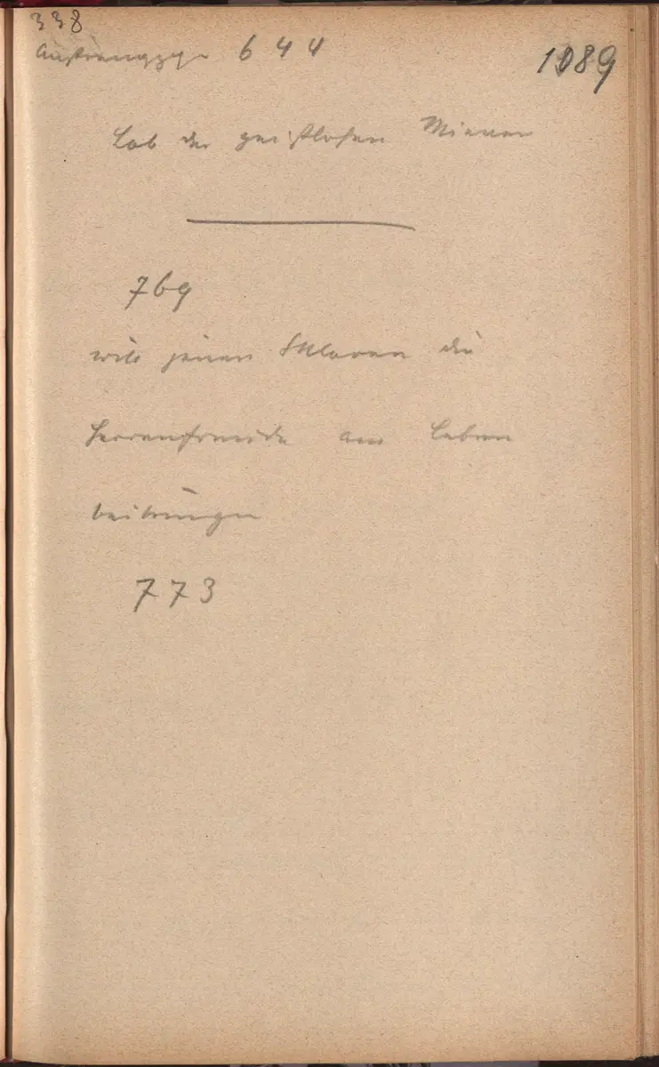 Aufzeichnung