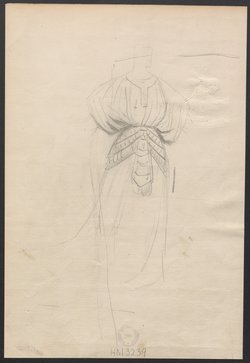 Sophonisbe, Titel der Serie: Figurinen des k.k. Hof-Burgtheaters