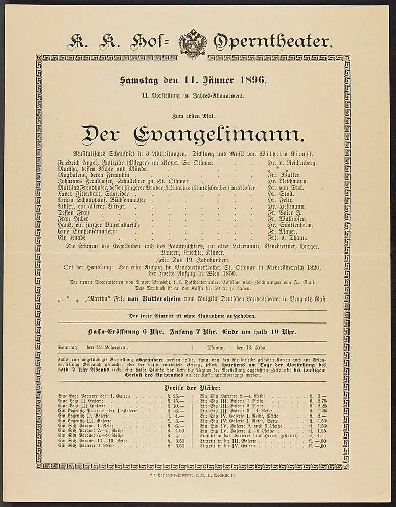 Der Evangelimann
