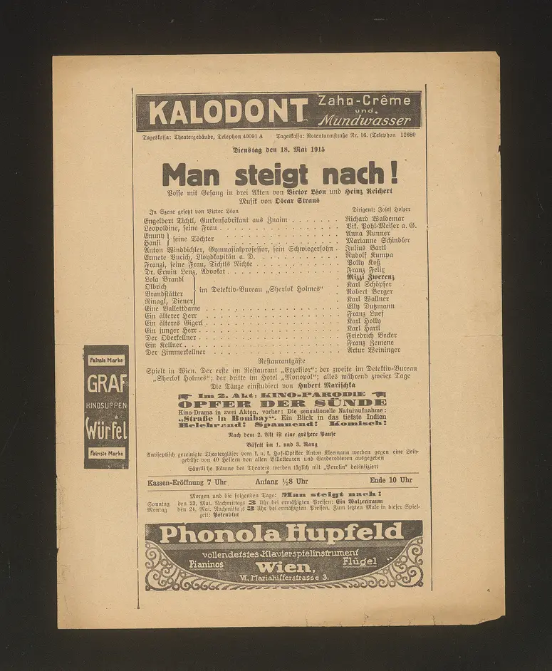 Man steigt nach!