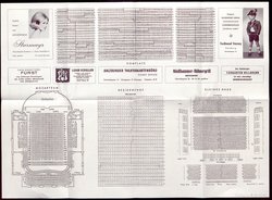 Salzburger Festspiele 1964, Titel in Vorlageform: Salzburgo Festival 1964, Verweis auf Stücktitel: Cosi fan tutte, Verweis auf Stücktitel: Figaros Hochzeit, Verweis auf Stücktitel: Lucio Silla, Verweis auf Stücktitel: Die Zauberflöte, Verweis auf Stücktitel: Ariadne auf Naxos, Verweis auf Stücktitel: Elektra, Verweis auf Stücktitel: Der Rosenkavalier, Verweis auf Stücktitel: Macbeth, Verweis auf Stücktitel: Jedermann, Verweis auf Stücktitel: Faust, Verweis auf Stücktitel: Die lustigen Weiber von Windsor