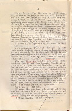 Klein Dorrit. Lustspiel in drei Akten