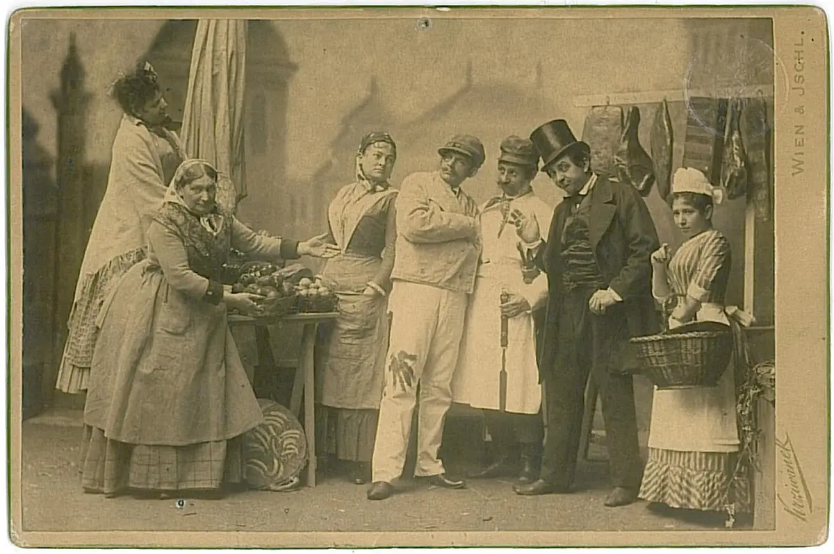 Die Frau Sopherl vom Naschmarkt