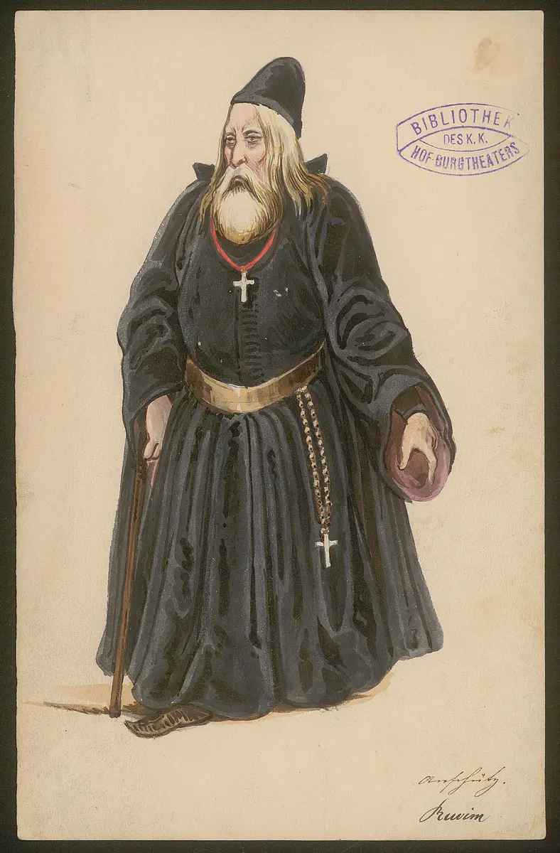 Czerny Georg, Titel der Serie: Figurinen des k.k. Hof-Burgtheaters