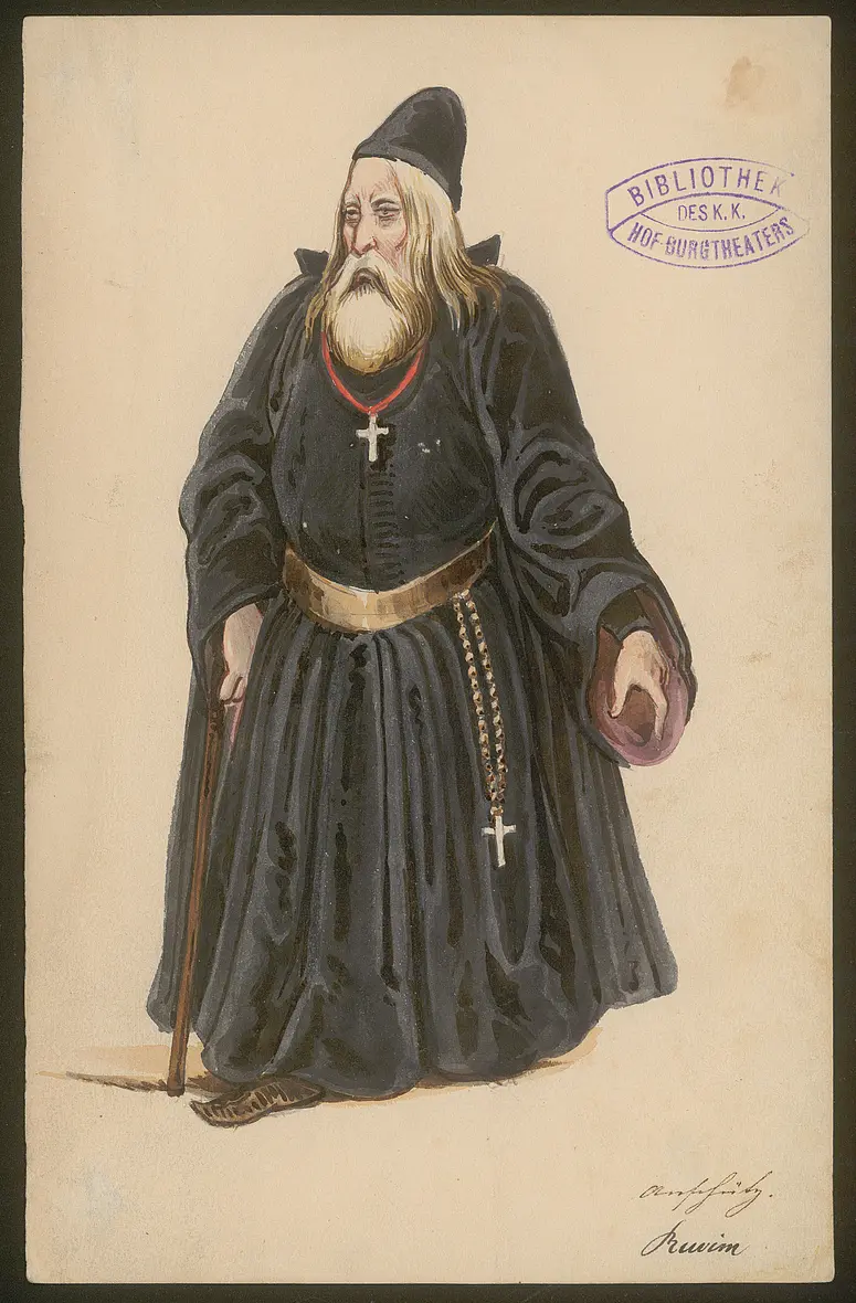 Czerny Georg, Titel der Serie: Figurinen des k.k. Hof-Burgtheaters