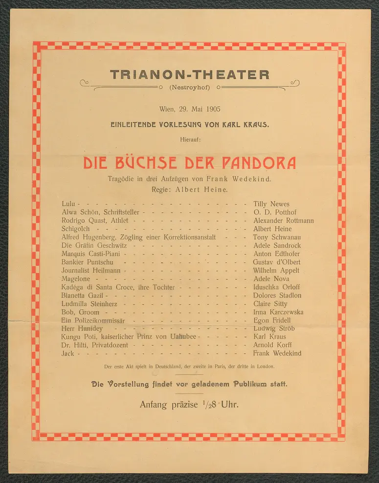Die Büchse der Pandora