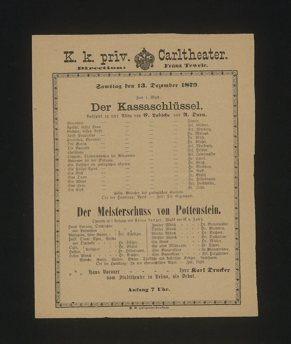 Der Kassaschlüssel, Der Meisterschuss von Pottenstein