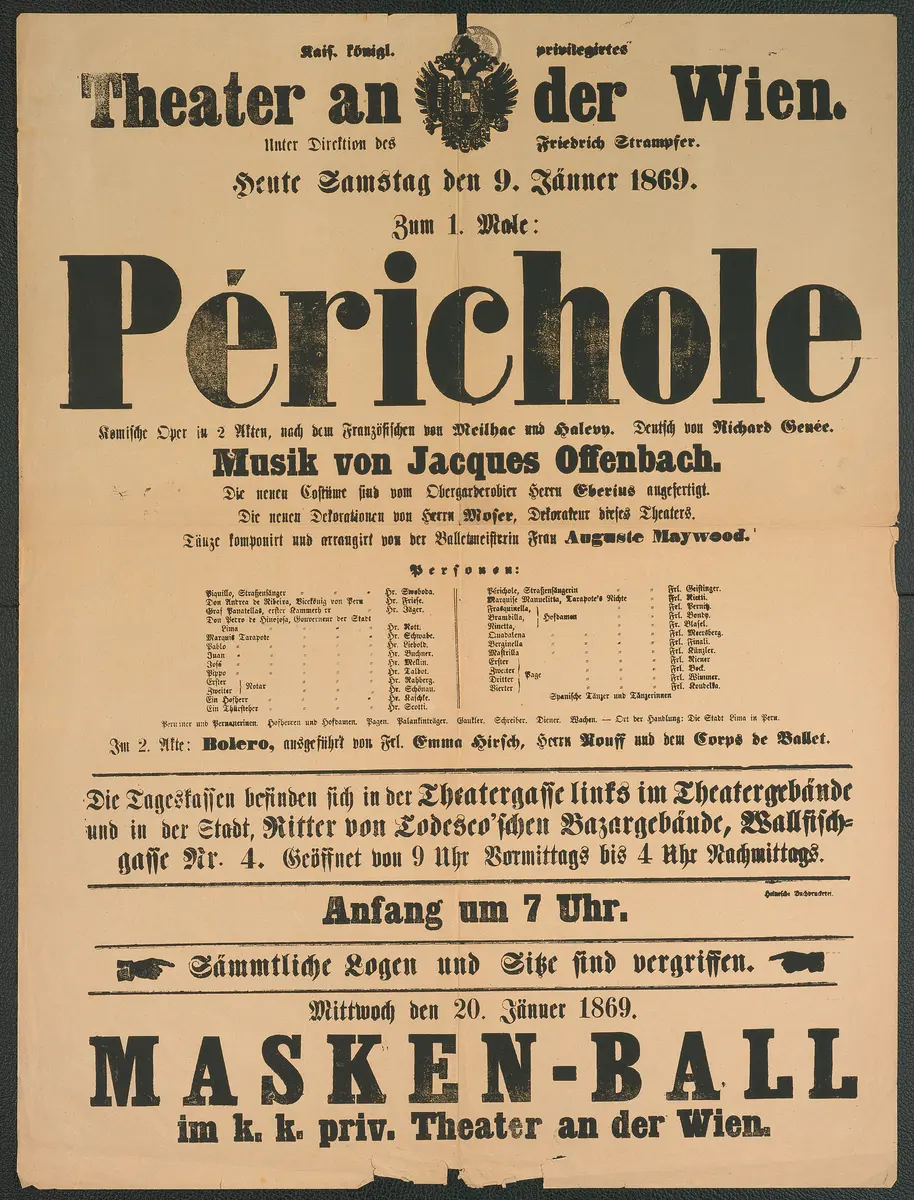 Périchole, Alternativtitel: La Périchole
