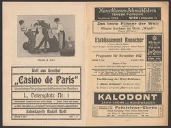 Eablissement Ronacher, Verweis auf Stücktitel: Pedicure par Amour (Die Liebes-Pedicure)