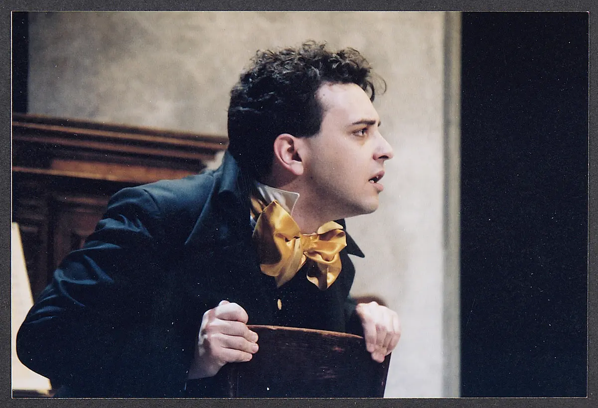 Moritz Gogg, Verweis auf Stücktitel: Mozart gegen Salieri