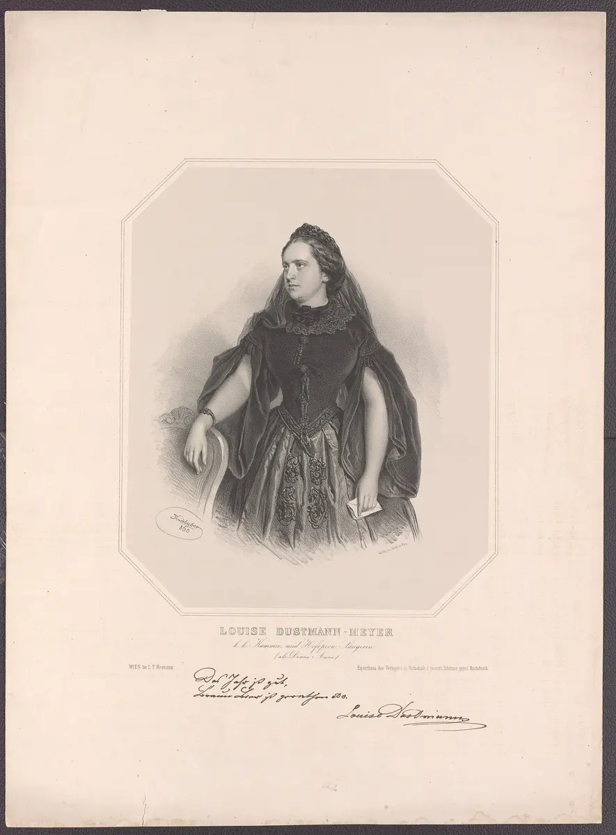 Louise Dustmann-Meyer, Verweis auf Stücktitel: Don Giovanni