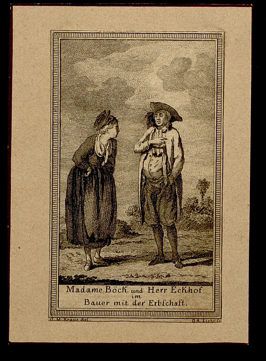 Bauer mit Erbschaft