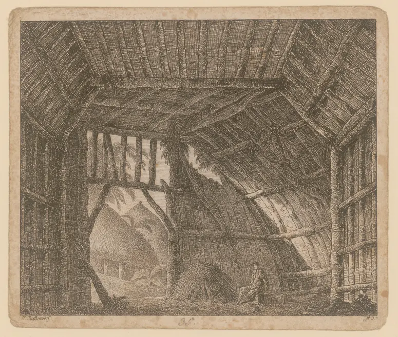 ohne Titel, Titel der Serie: Theaterdecorationen nach den Originalskitzen des k.k. Hoftheatermahlers Joseph Platzer radirt und verlegt von Norbert Bittner