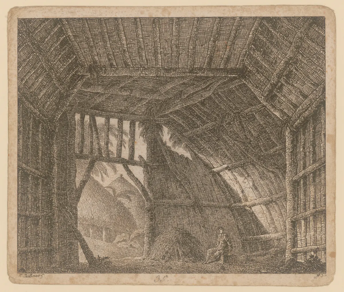 ohne Titel, Titel der Serie: Theaterdecorationen nach den Originalskitzen des k.k. Hoftheatermahlers Joseph Platzer radirt und verlegt von Norbert Bittner