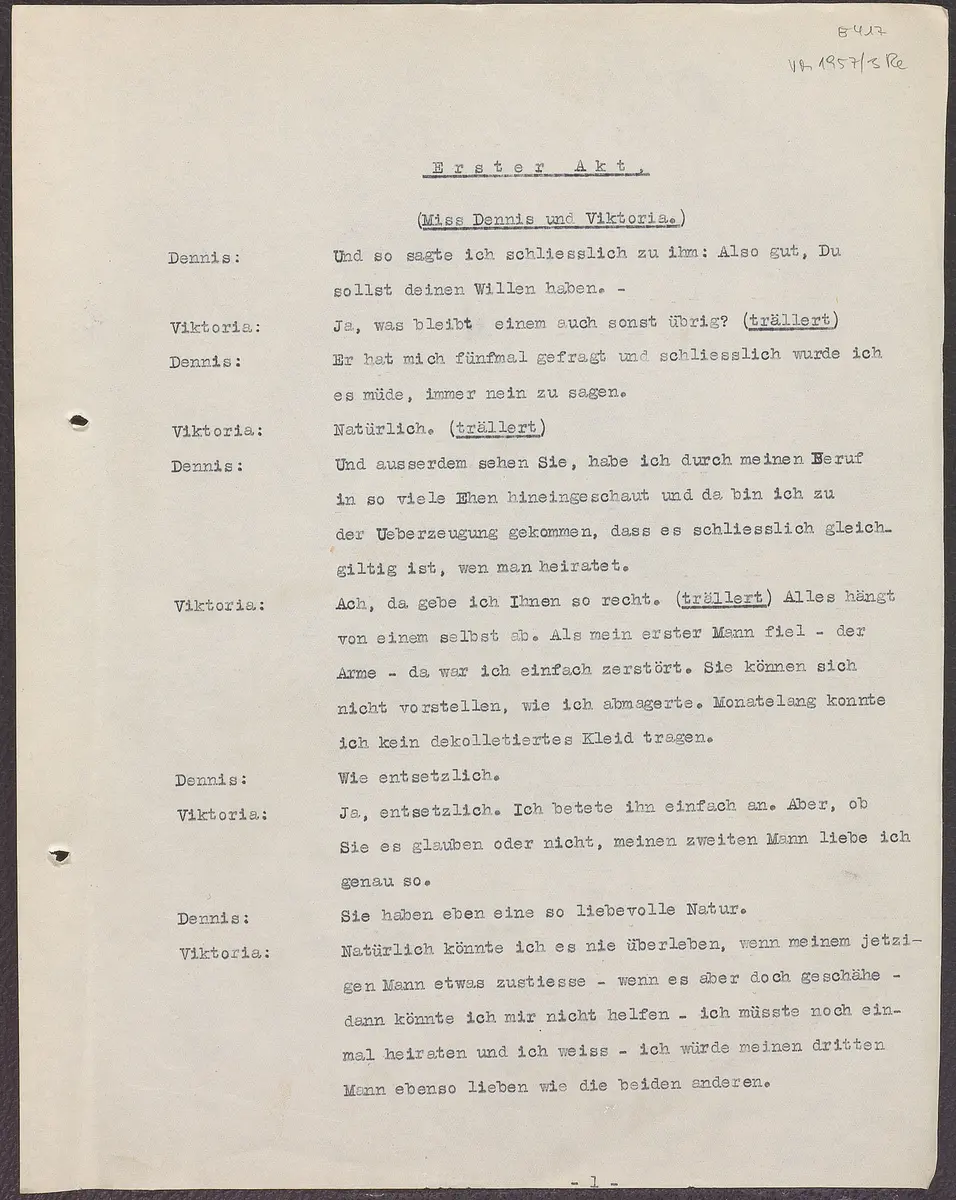 Victoria (Too Many Husbands)