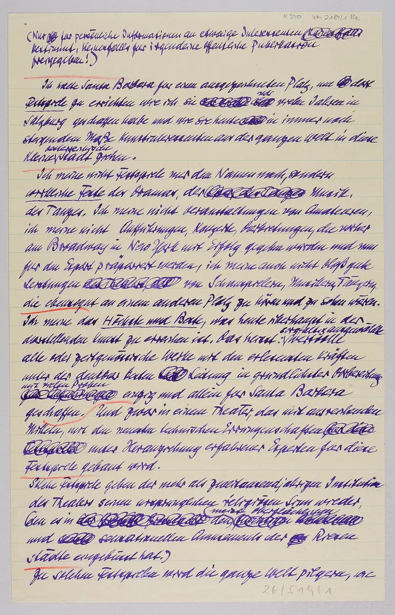 Festspiele in Amerika