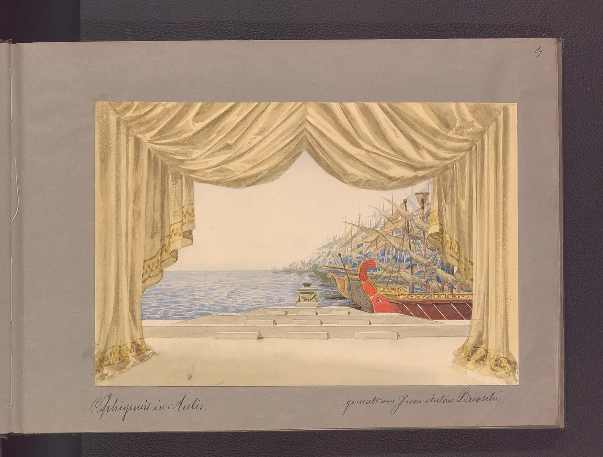 Iphigenia in Aulis, Originaltitel: Iphigénie en Aulide