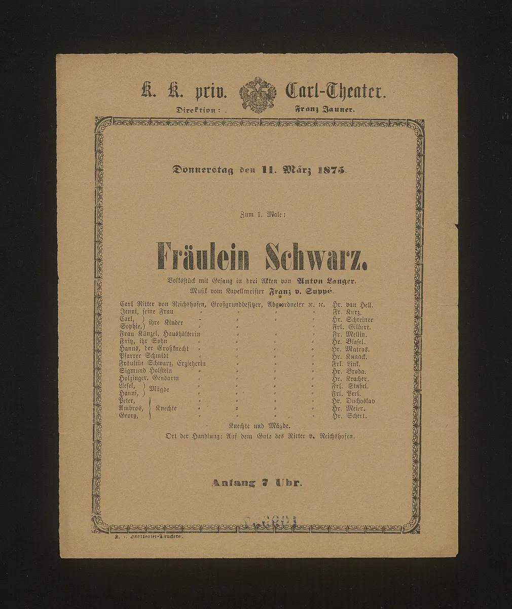 Fräulein Schwarz