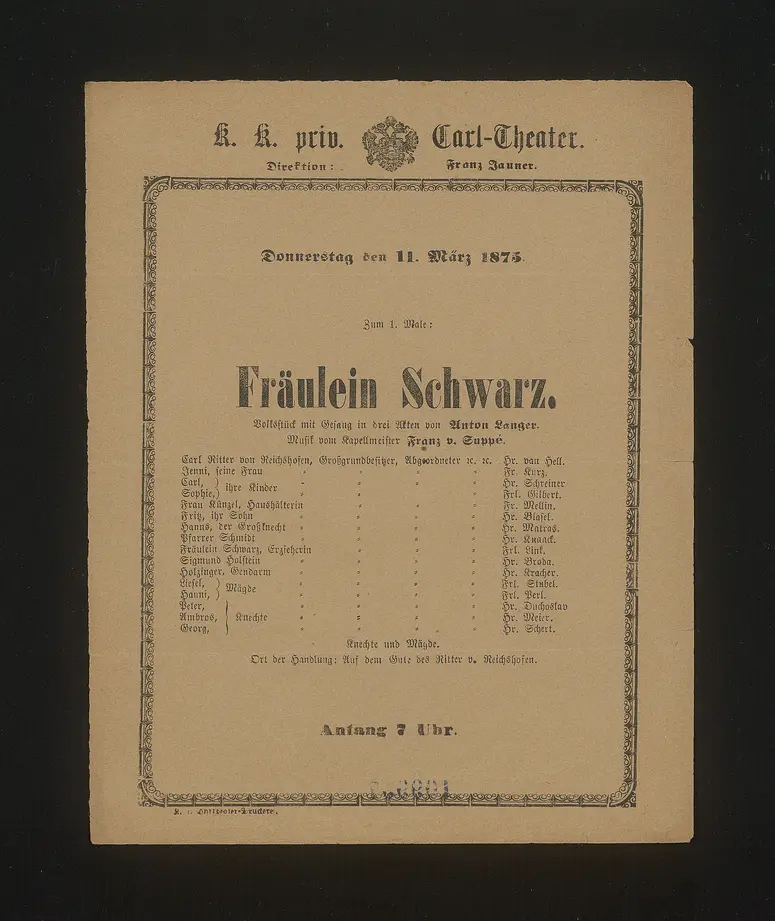 Fräulein Schwarz