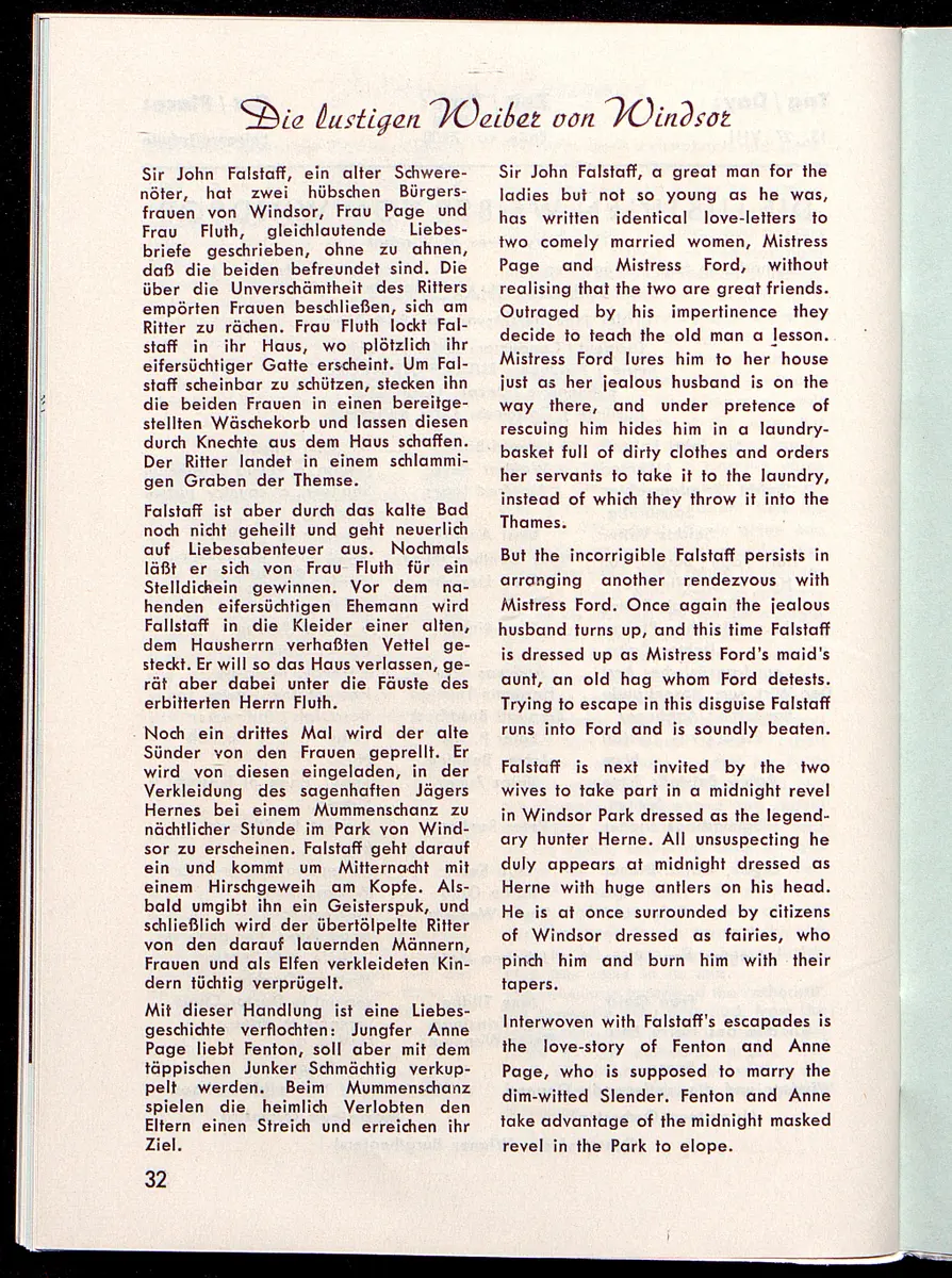 Salzburger Festspiele 1964, Titel in Vorlageform: Salzburgo Festival 1964, Verweis auf Stücktitel: Cosi fan tutte, Verweis auf Stücktitel: Figaros Hochzeit, Verweis auf Stücktitel: Lucio Silla, Verweis auf Stücktitel: Die Zauberflöte, Verweis auf Stücktitel: Ariadne auf Naxos, Verweis auf Stücktitel: Elektra, Verweis auf Stücktitel: Der Rosenkavalier, Verweis auf Stücktitel: Macbeth, Verweis auf Stücktitel: Jedermann, Verweis auf Stücktitel: Faust, Verweis auf Stücktitel: Die lustigen Weiber von Windsor