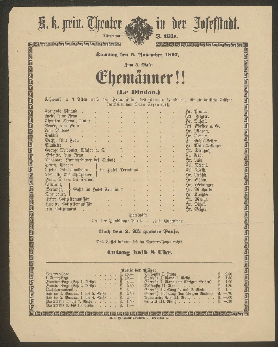 Ehemänner, Le Dindon