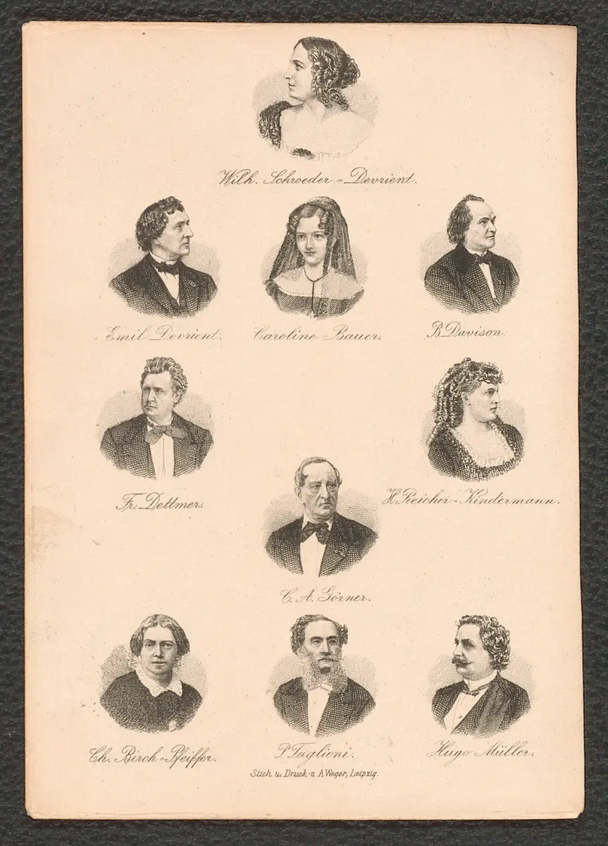 Theaterpersönlichkeiten des 19. Jahrhunderts
