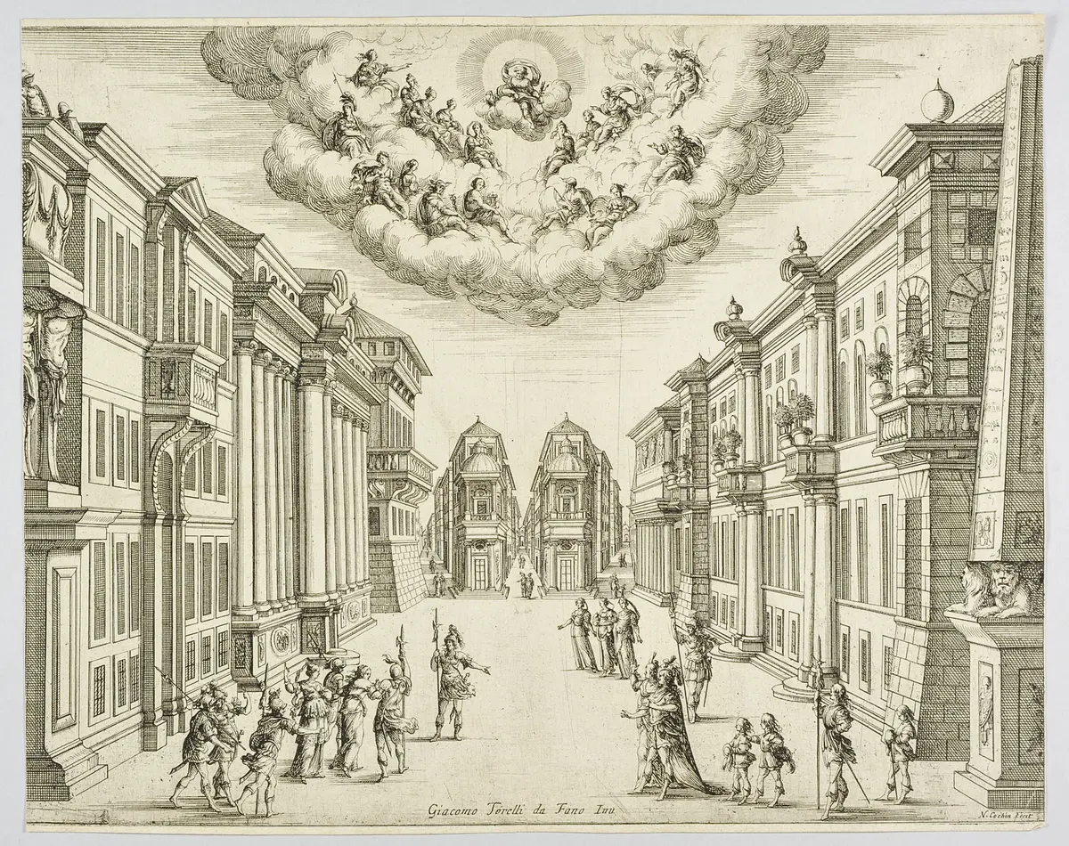 La finta pazza, Titel in Vorlageform: Feste Theatrali per la finta Pazza Drama del sig.r Giulio Strozzi [...]