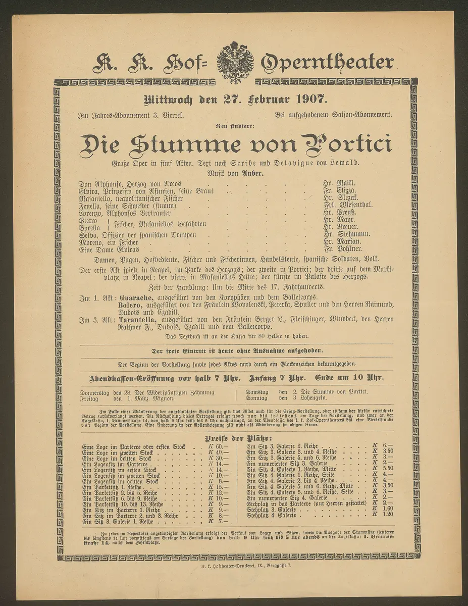 Die Stumme von Portici