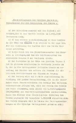 Protokolle der Ausschusssitzungen des Vereines des Deutschen Volkstheaters in Wien