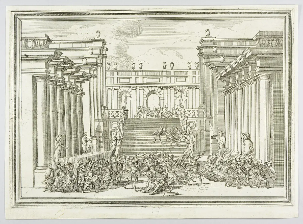 Il Greco in Troia, Titel in Vorlageform: Il Greco in Troia festa teatrale rappresentata in Firenze per le nozze de' serenissimi sposi Ferdinando terzo principe di Toscana, e Violante Beatrice principessa di Baviera