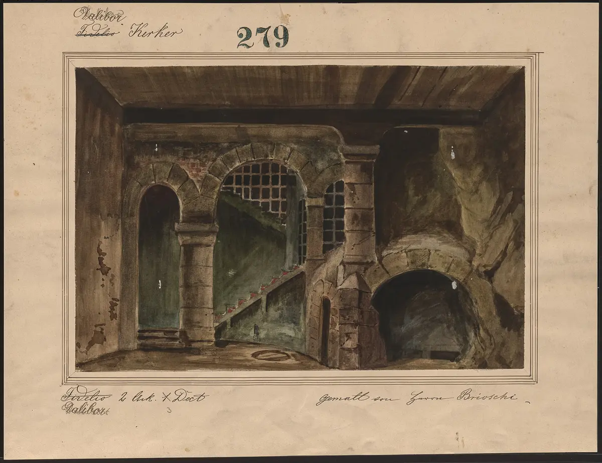 Dalibor, Verweis auf Stücktitel: Fidelio