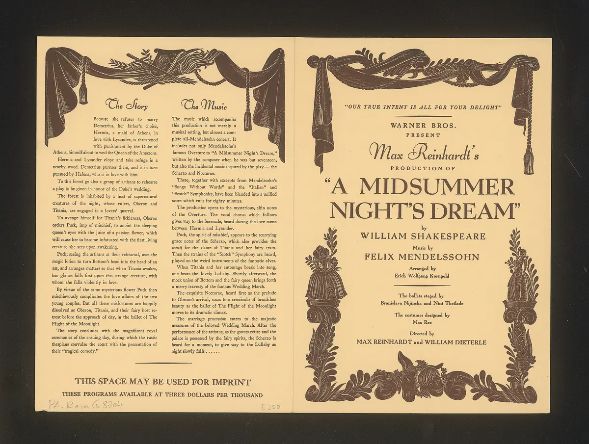 Ein Sommernachtstraum (A Midsummer Night's Dream)